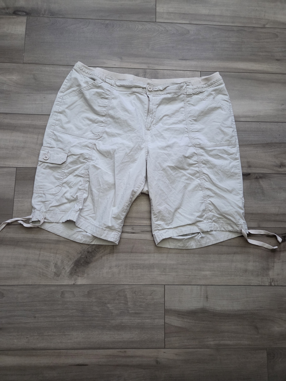 St. John's Bay Women's Cargo Bermuda Shorts